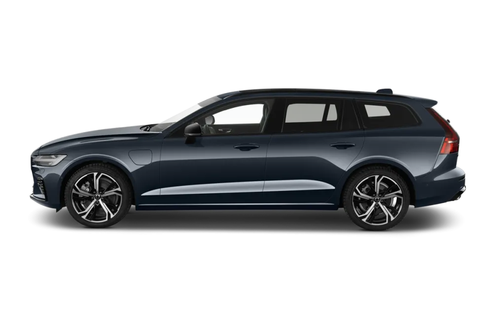 VOLVO V60 II T6 AWD Hybride Rechargeable 253 ch + 145 ch Geartronic 8 Plus Style Dark_4
