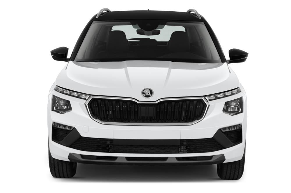 frontview_skoda_kamiq_selection_Blanc Lune